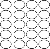 Hipa 20-Pack 693981 Carburetor Float Bowl Gaskets for Equipped 693981 280492 084132 Engine Lawn Mower Parts